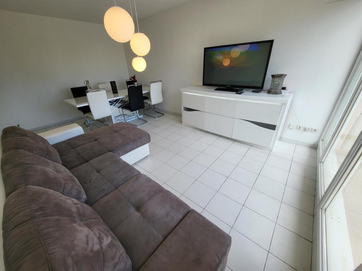 Appart Luxueux 3 Pieces, Piscine, Mer, Terrasse Кан Екстериор снимка